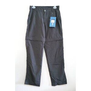 WHITE SIERRA Womens Small Sierra Point Convertible Pants Caviar NEW